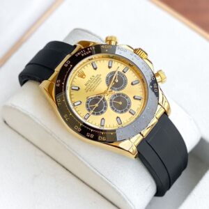 ROLEXX-DAYTONA SILICON STRAP PREMIUM WATCH