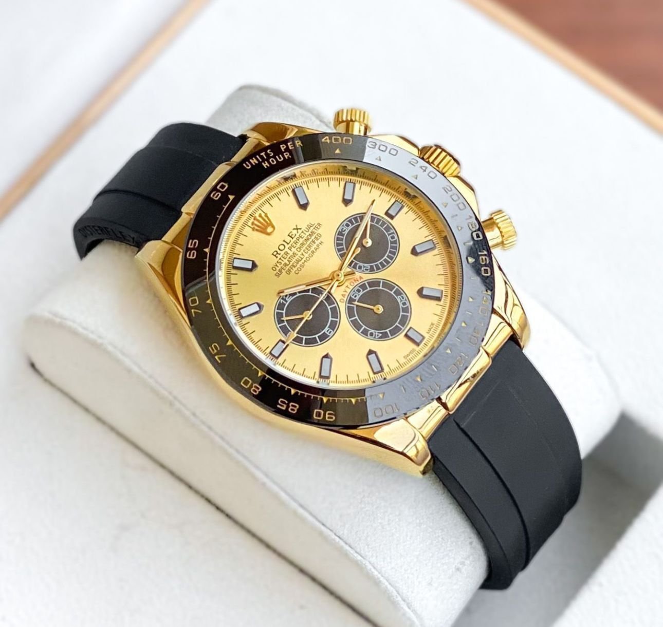 ROLEXX-DAYTONA SILICON STRAP PREMIUM WATCH