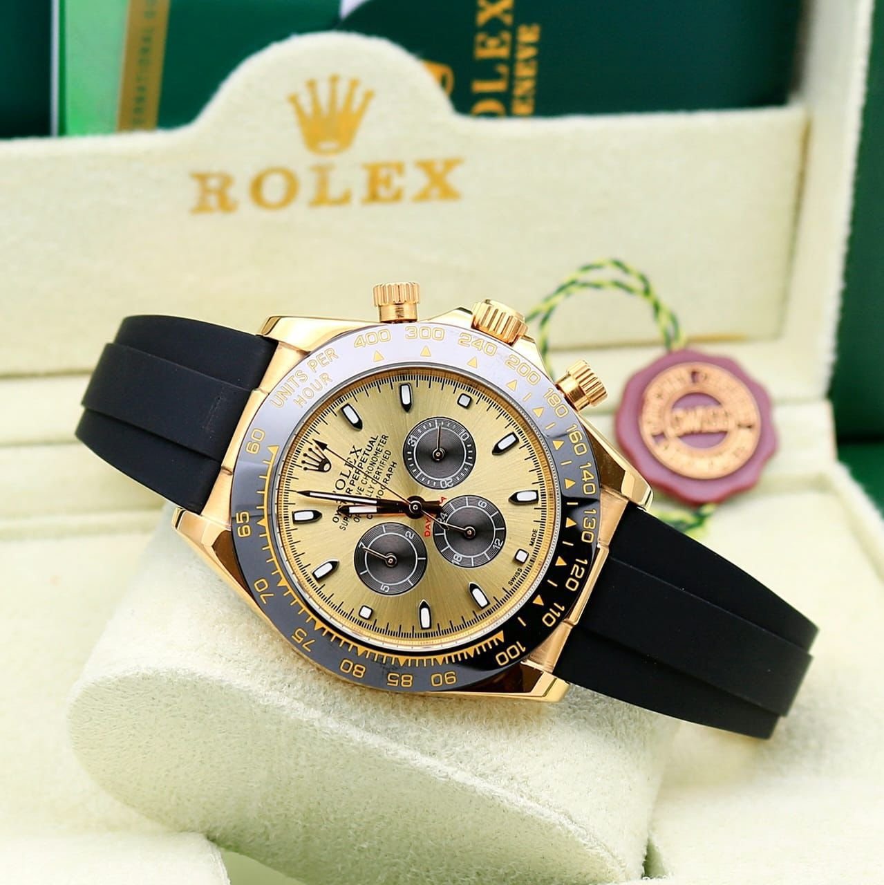 ROLEXX-DAYTONA SILICON STRAP PREMIUM WATCH - Image 3