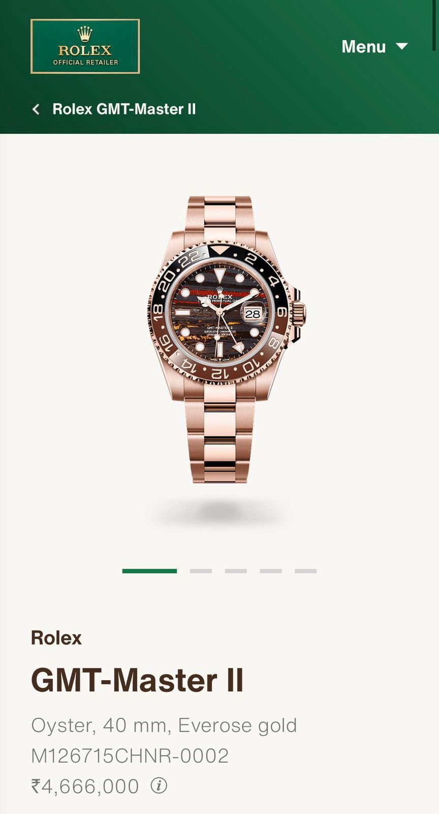 Rolex GMT MASTER II (Automatic) - Image 5