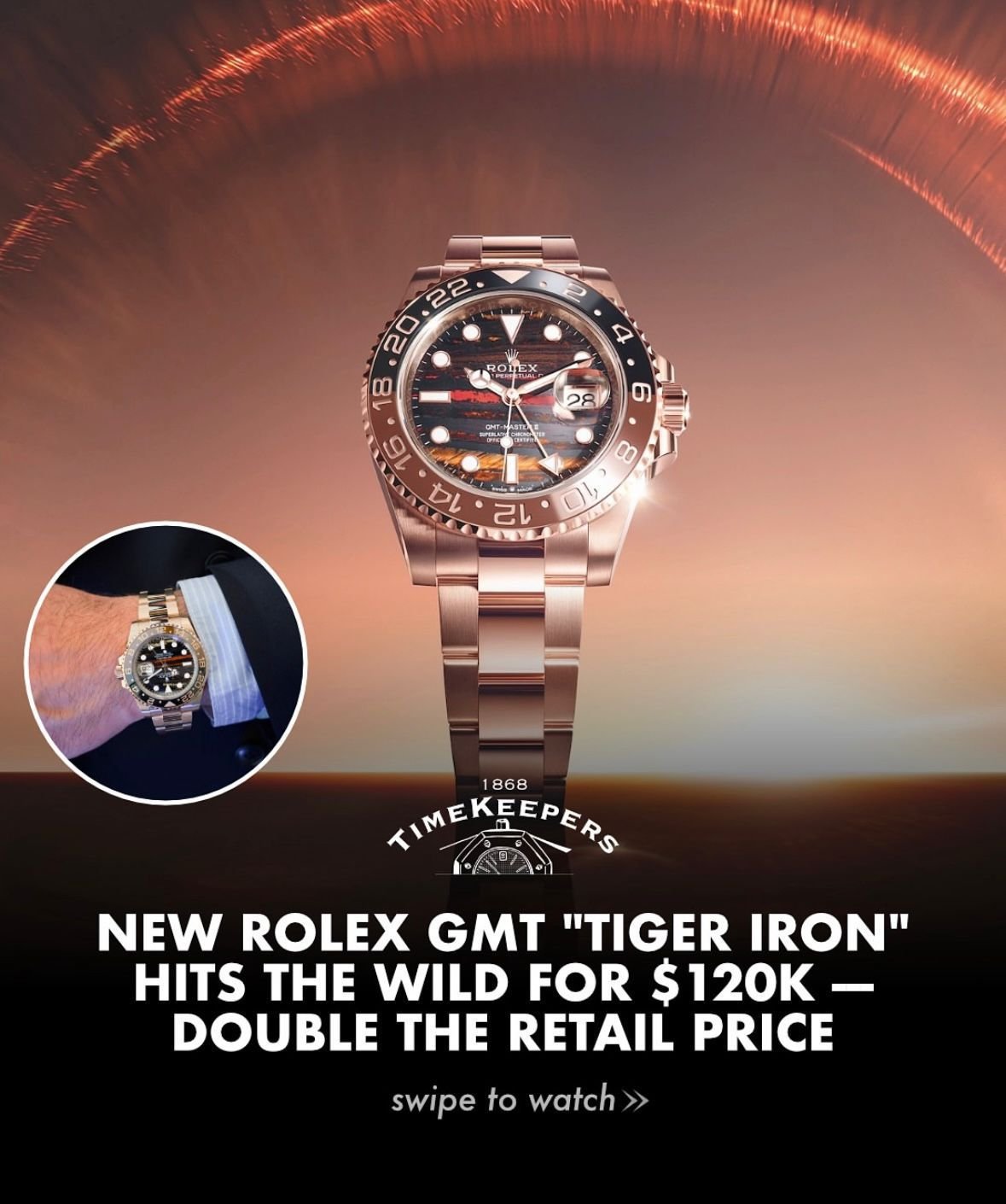 Rolex GMT MASTER II (Automatic)