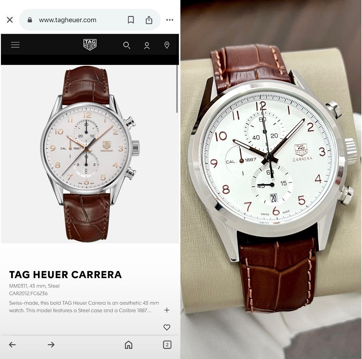 Tag Heuer Carrera - Image 2
