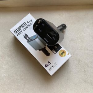 Alternative view of Super Fast 4 in 1 Car Doc
120 W Car charger