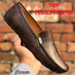 Red Tape Loafers (Brown)