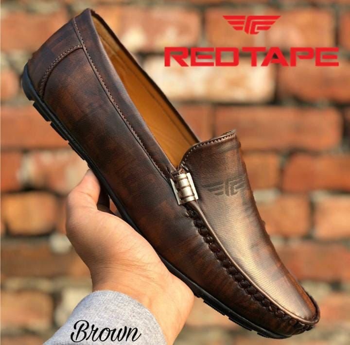 Red Tape Loafers (Brown)