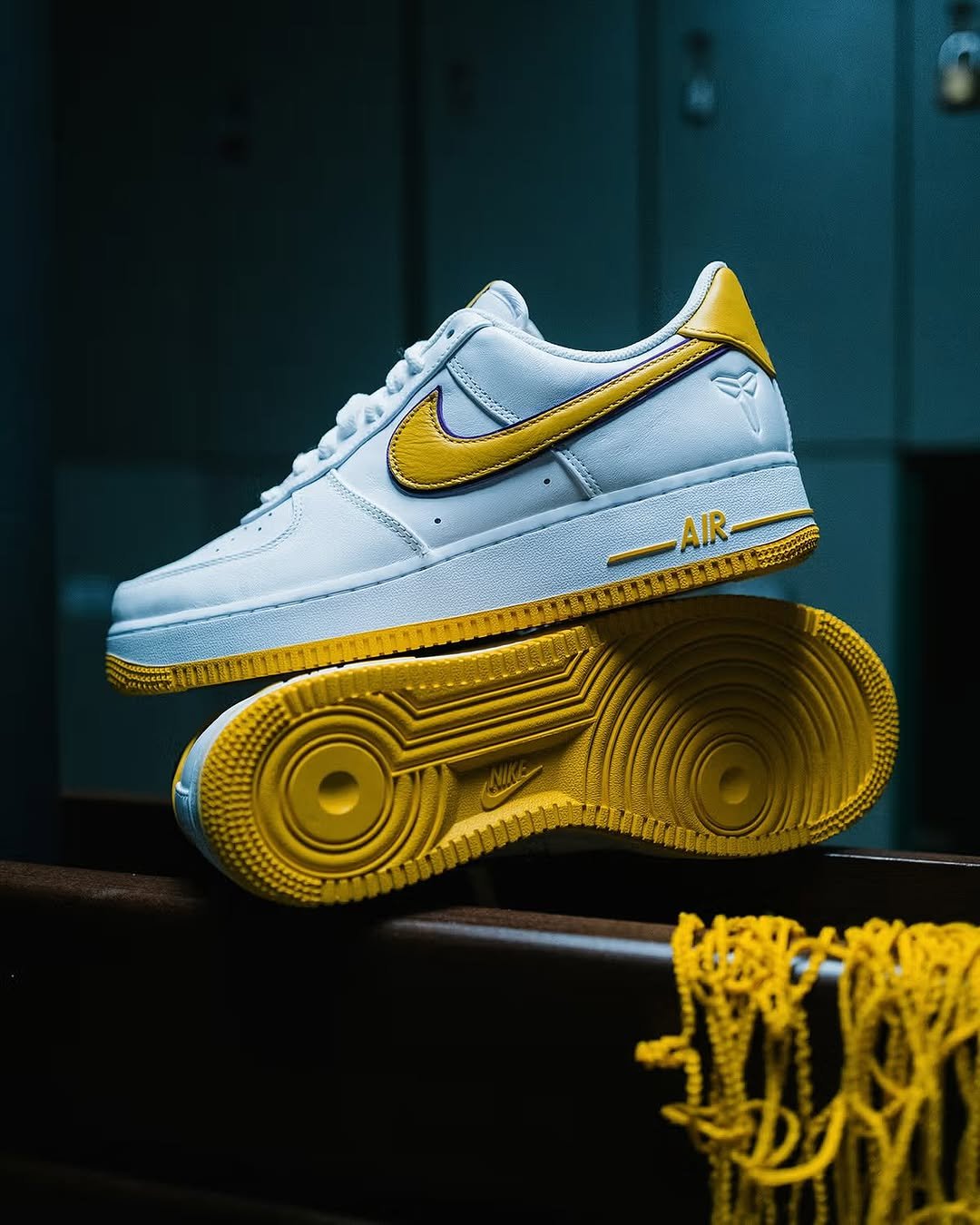 Nike AirForce 1 Low Kobe Bryant Lakers Home - Image 4