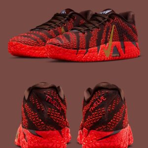 Alternative view of Nikee JA 3 Year Of The Horse Red Black