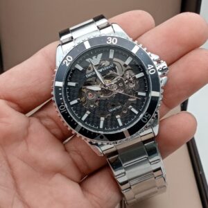 Alternative view of armanii skeleton dial - (Automatic)