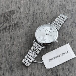 EMPORIOO ARMANII - GRAY AND WHITE DIAL