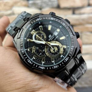 CASIOO EDIFICEE - GOLD BLACK EDITION