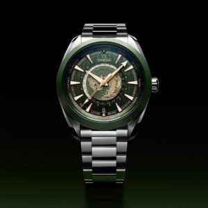Alternative view of OMEGAA Aqua Terra Co-Axial Chronometer WORLDTIMER