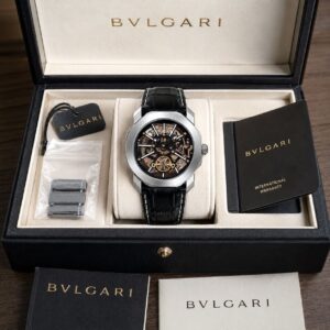BVLGARII - OPEN HEART SKELETON DIAL (AUTOMATIC)