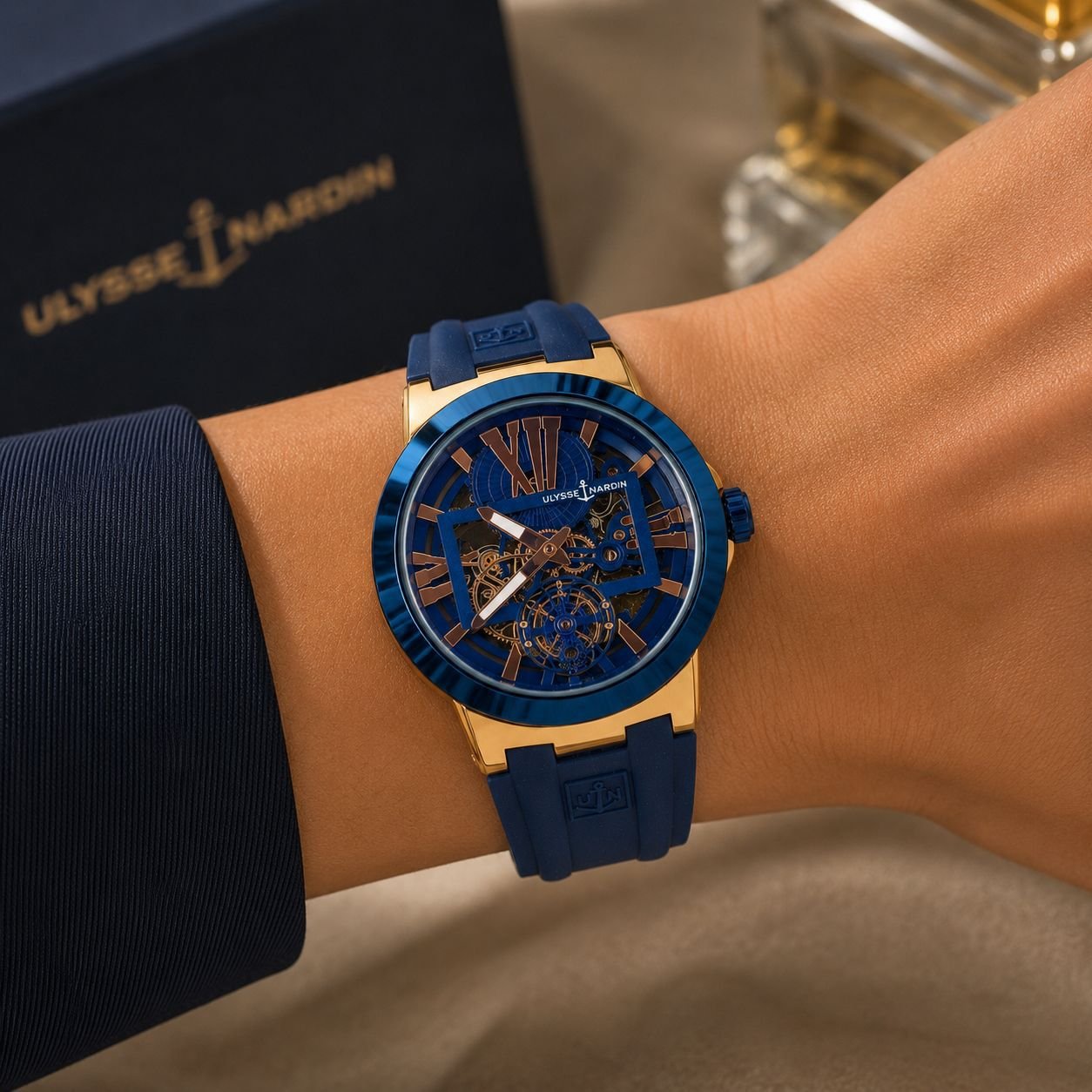 ULYSSEE NARDINN SKELETON – BOLD BLUE LUXURY EDITION - Image 2