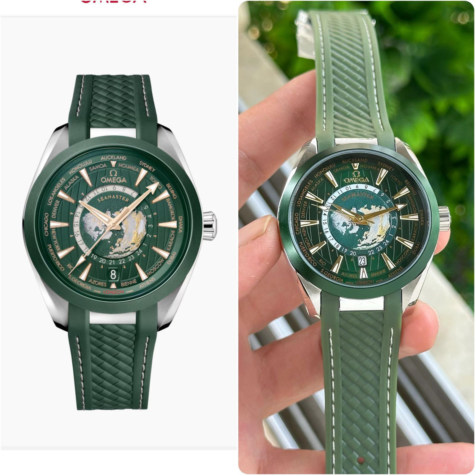 OMEGAA - SEAMASTER AQUA TERRA SERIES