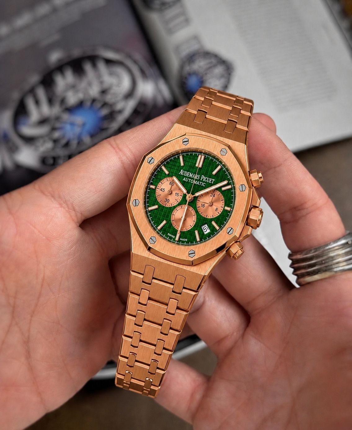 AUDEMARRS PIGUETT - Royal Oak Chronograph - Image 3