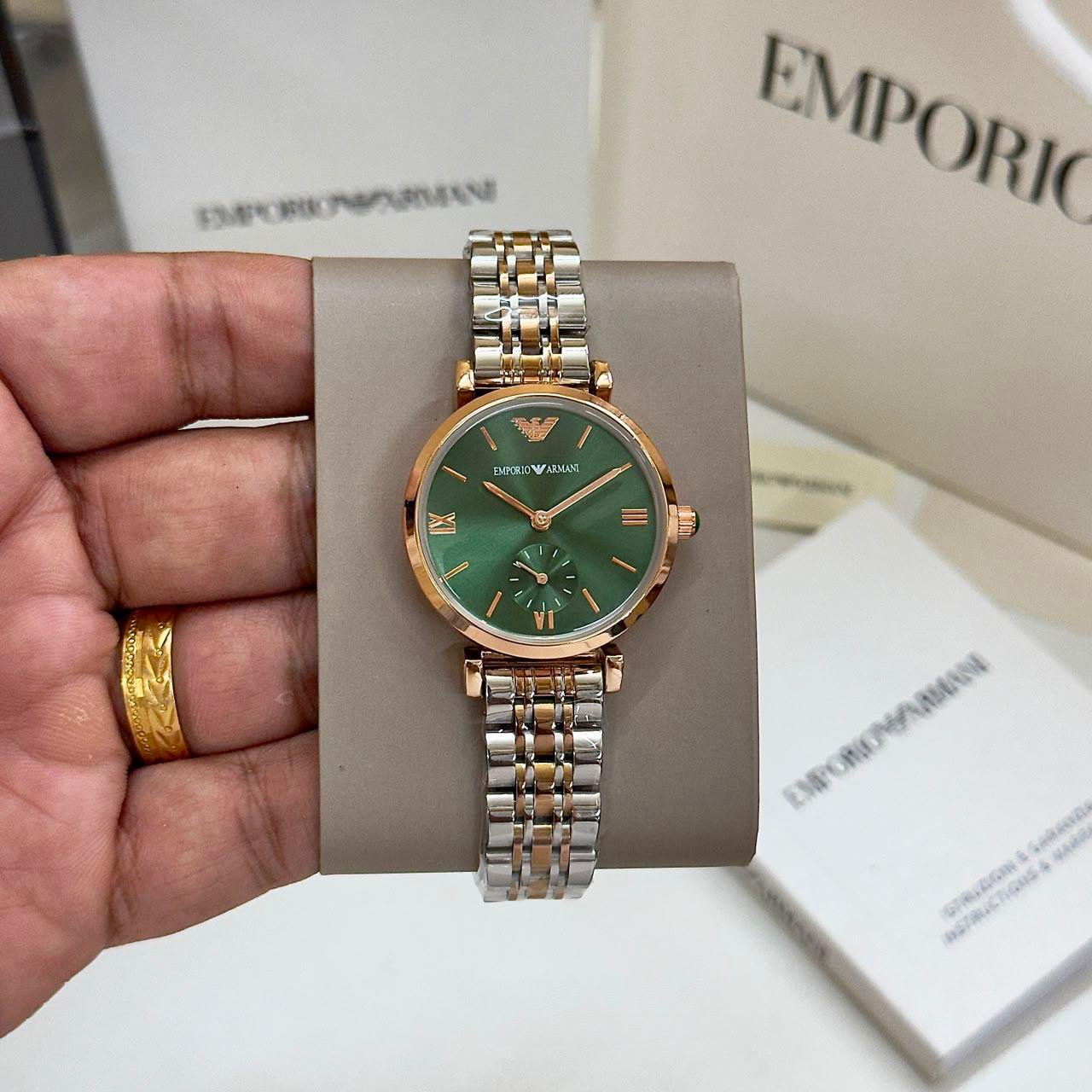 EMPORIIO ARMANII - DAIMONDS STUDDED DIAL - Image 8