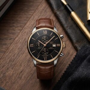 Alternative view of TISSOTT CHRONOGRAPH - LEATHER BELT