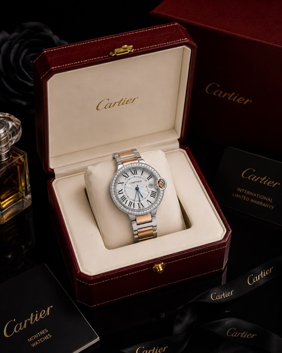 CARTIERR Diamond - Ladies Watch - Image 3