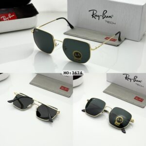 RAYY-BANN 3674 GOLDEN BLACK