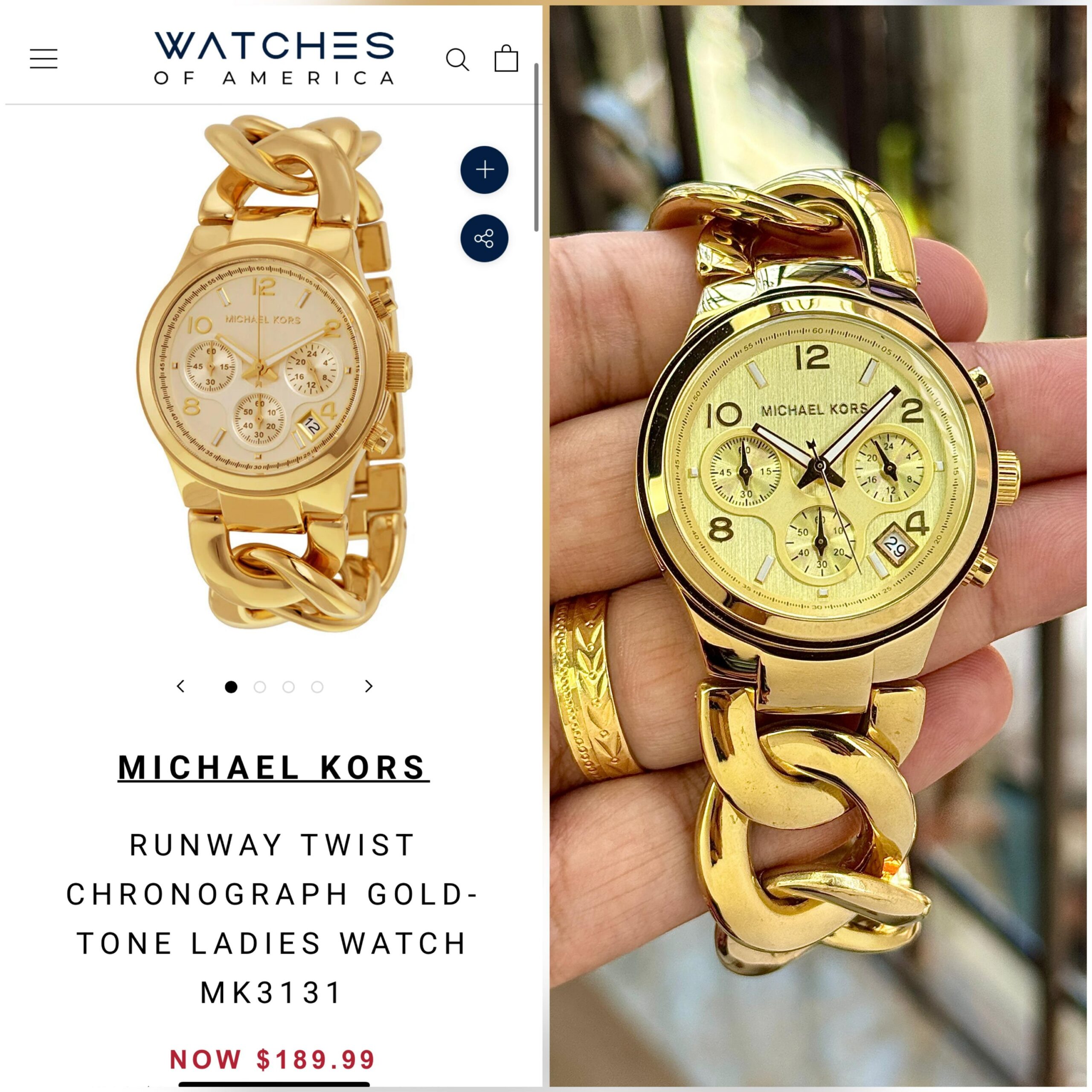 MICHAELL KORSS – MK3131 CHAIN-LINK EDITION