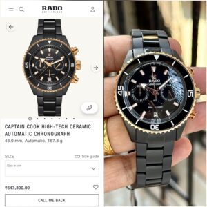 RADOO CAPTAIN COOK – HIGH-TECH CERAMIC LUXURY MASTERPIECE