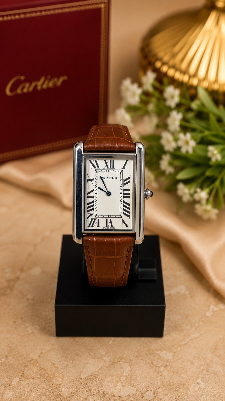 CARTIERR - Tank Style Watch - Image 2