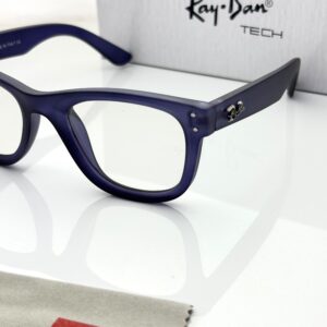 Alternative view of RAYY-BANN 0502 MATE BLUE FRAME PLANO