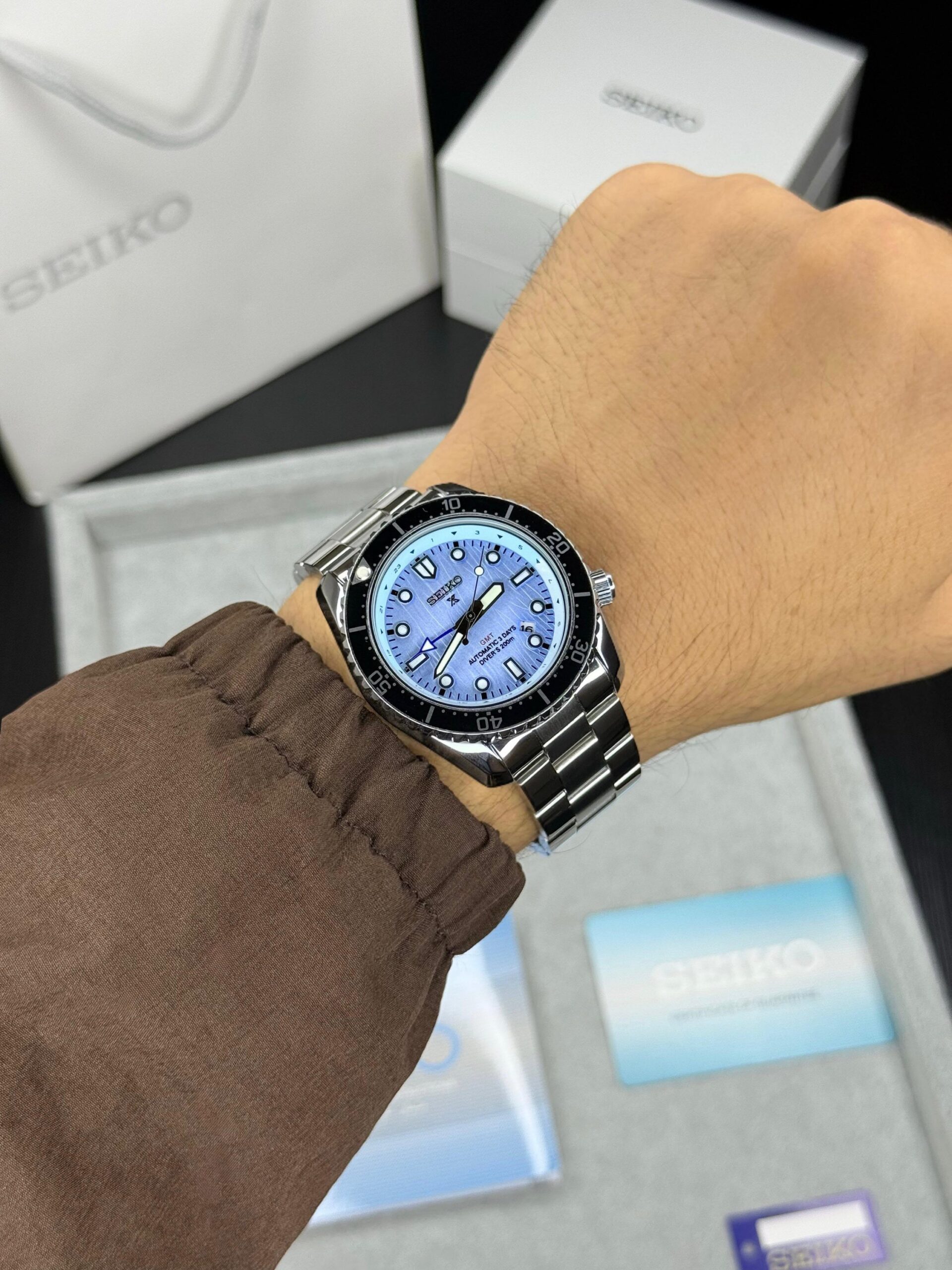 SEIKOO PROSPEX GLACIER - GMT (AUTOMATIC)