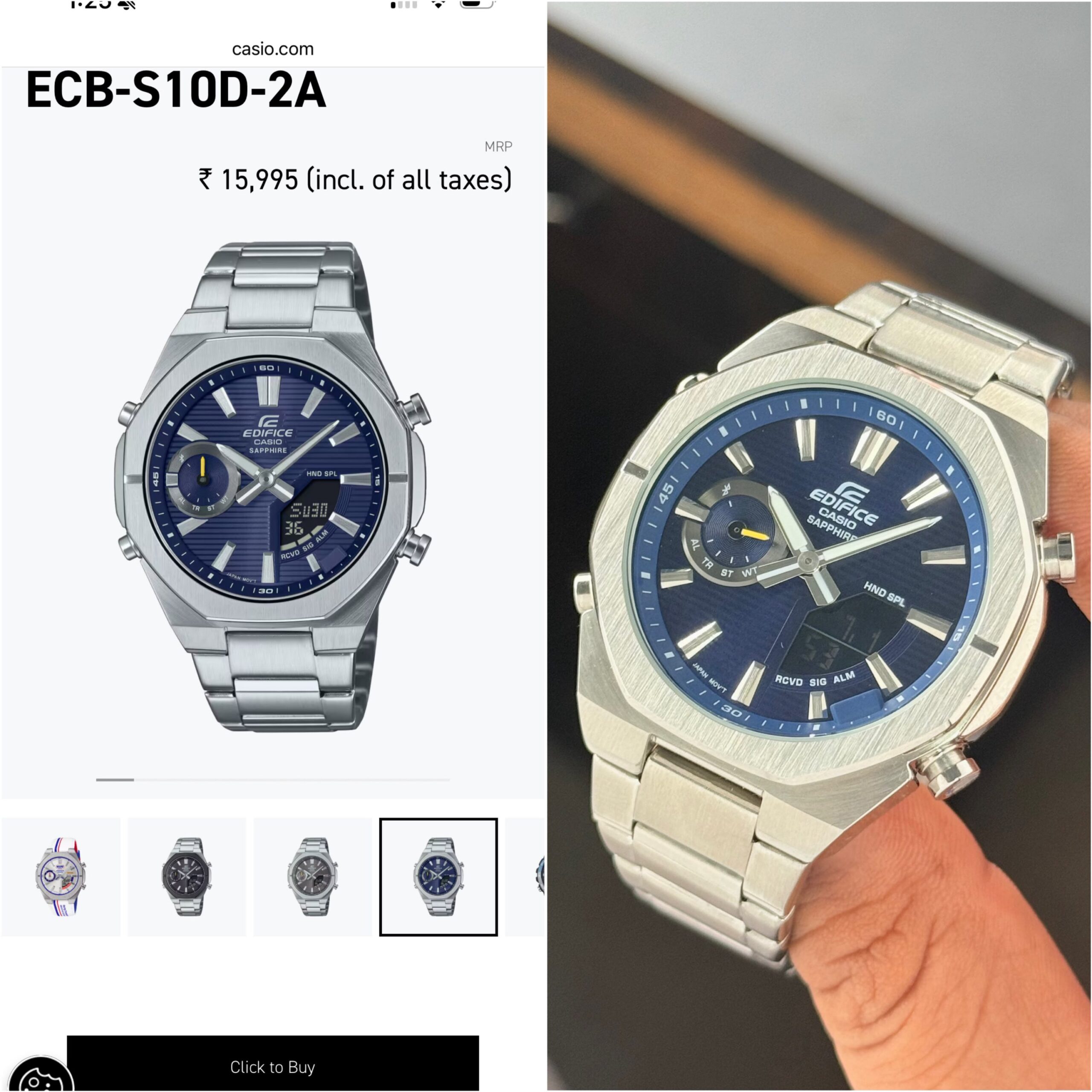 EDIFICEE - ECB-S10D-2A Digital Collection