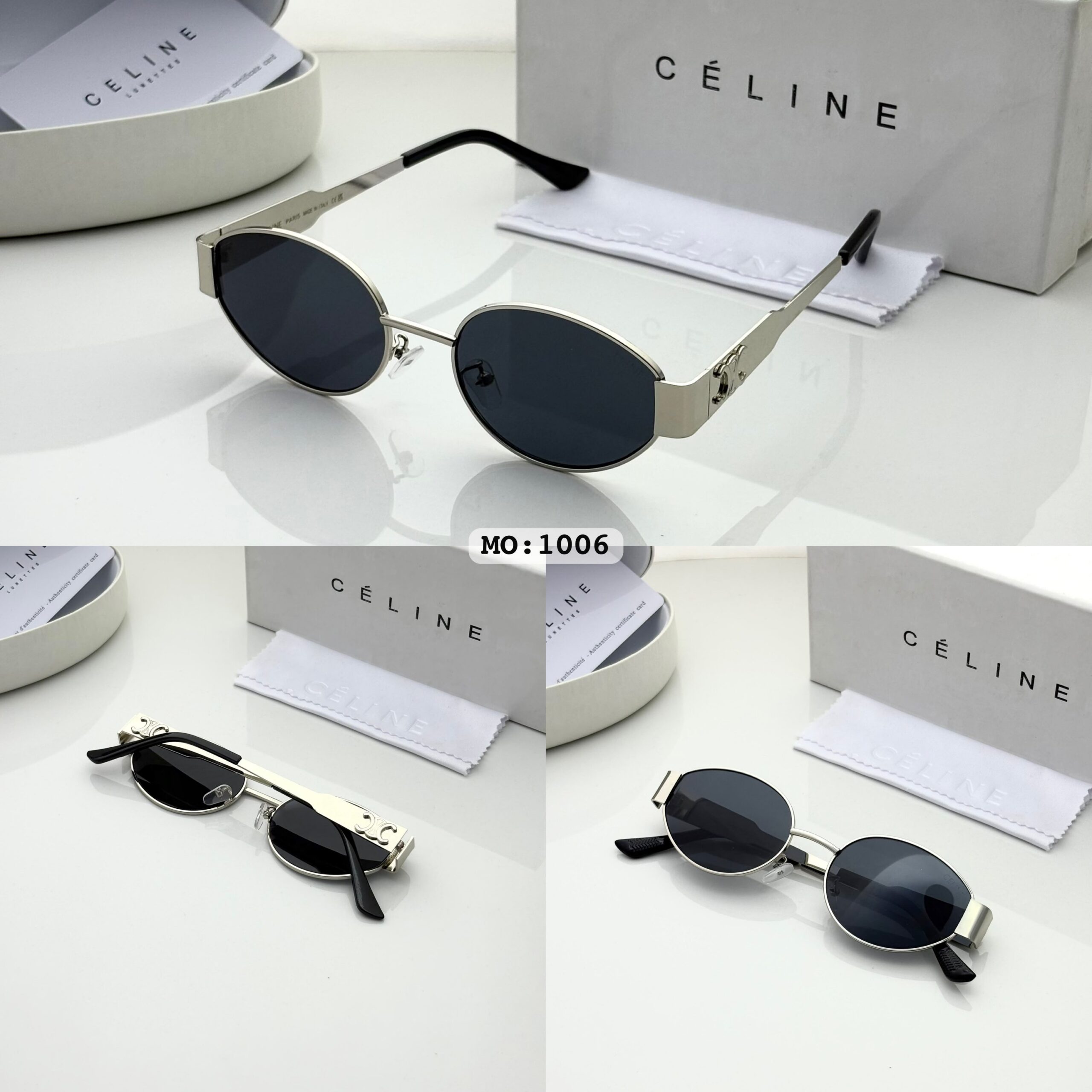 CELINEE 1006 SILVER BLACK