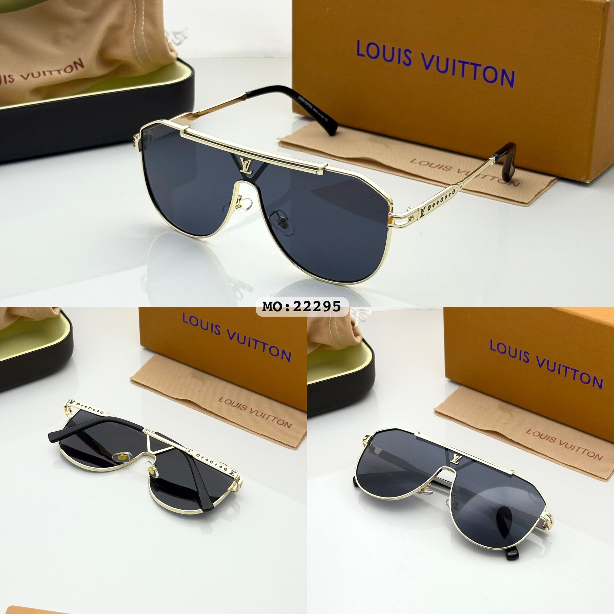 LOUIIS VUITTONN - 22295 GOLDEN BLACK