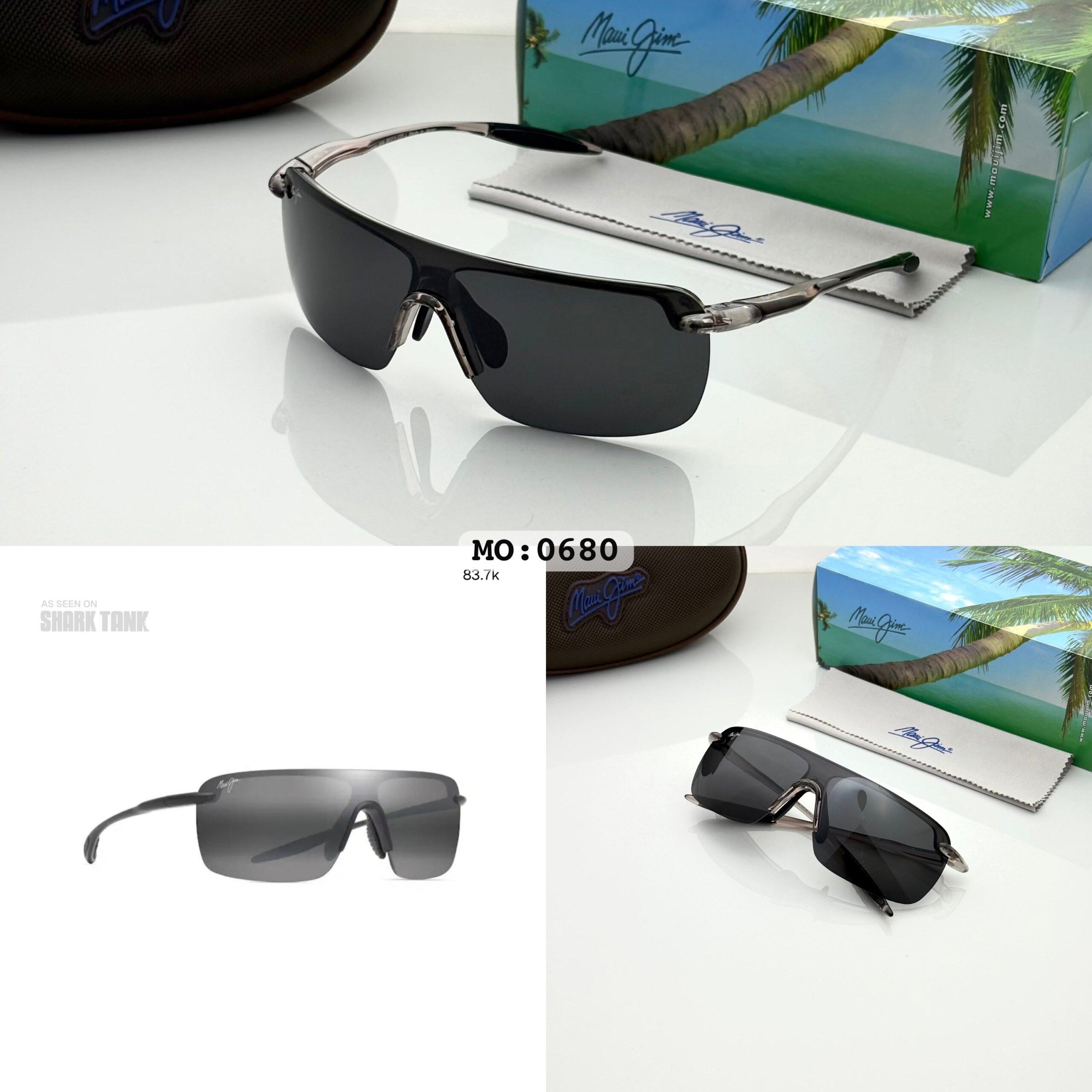 MAUII JIMM - 0680 GREY BLACK