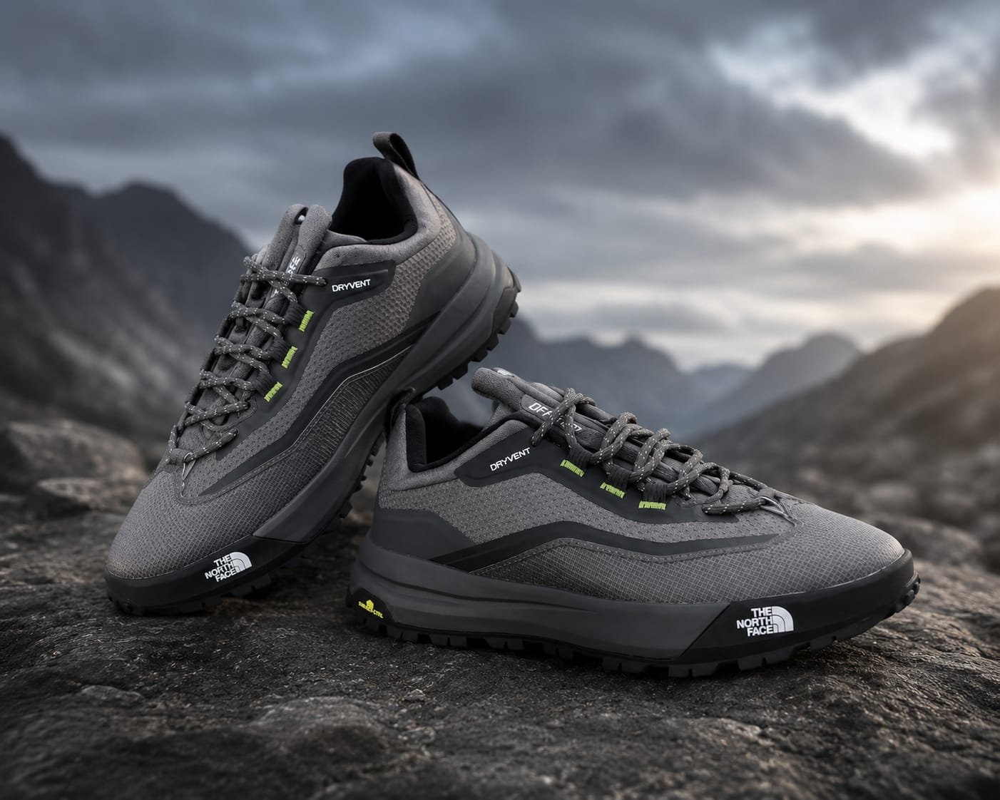 NORTHH FACEE - Offtrail VE WP Anthracite Grey
