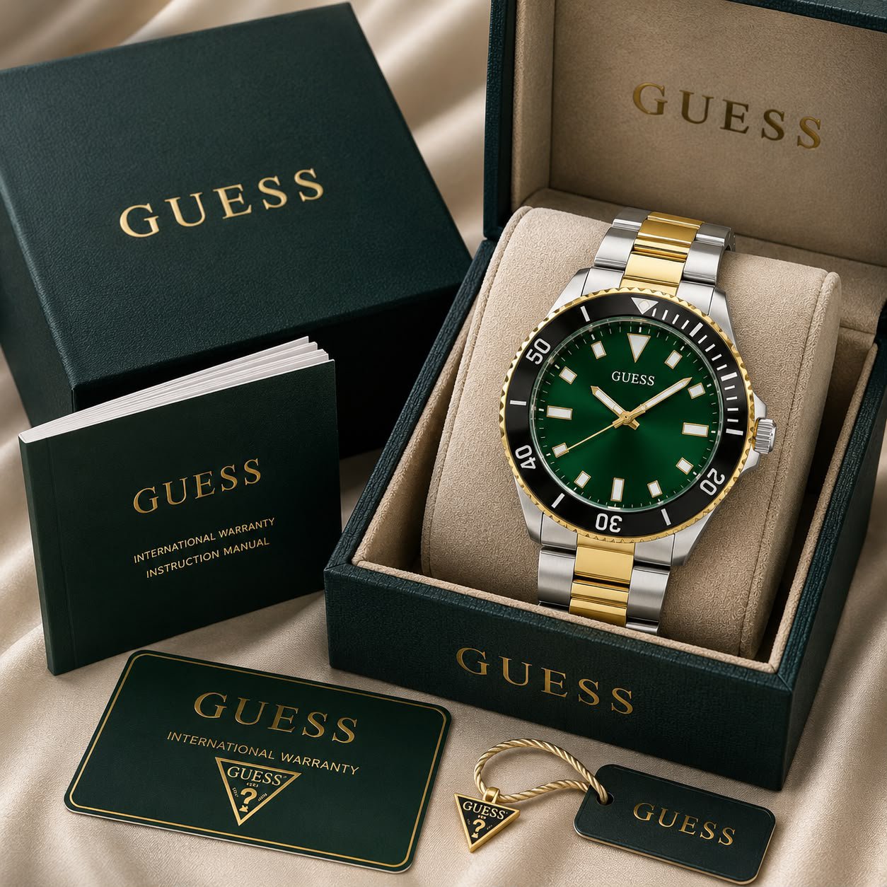 GUEESS GW0968G4 – SPORTY LUXURY MEN’S WATCH