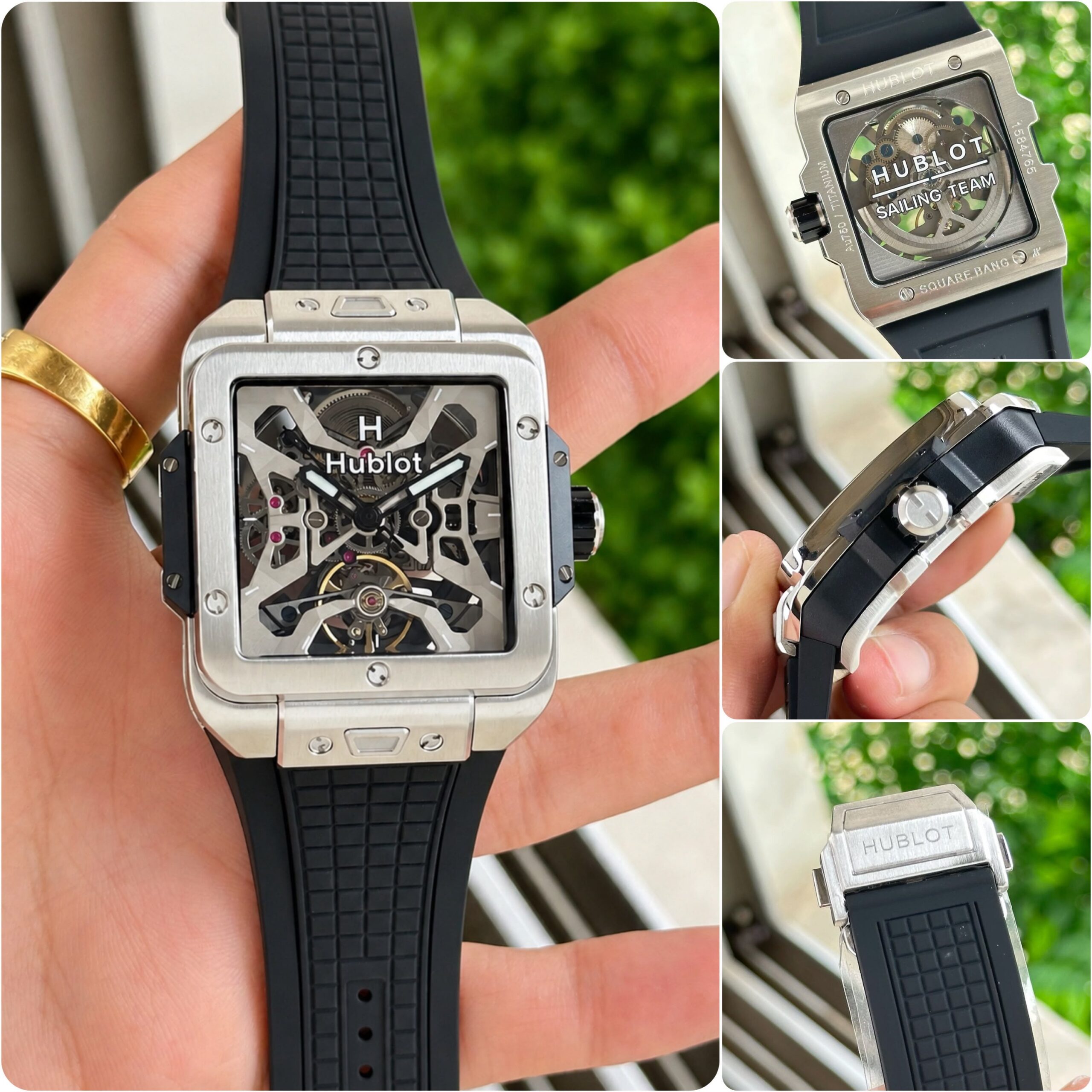 HUBLOTT - Square Bang Unico Titanium