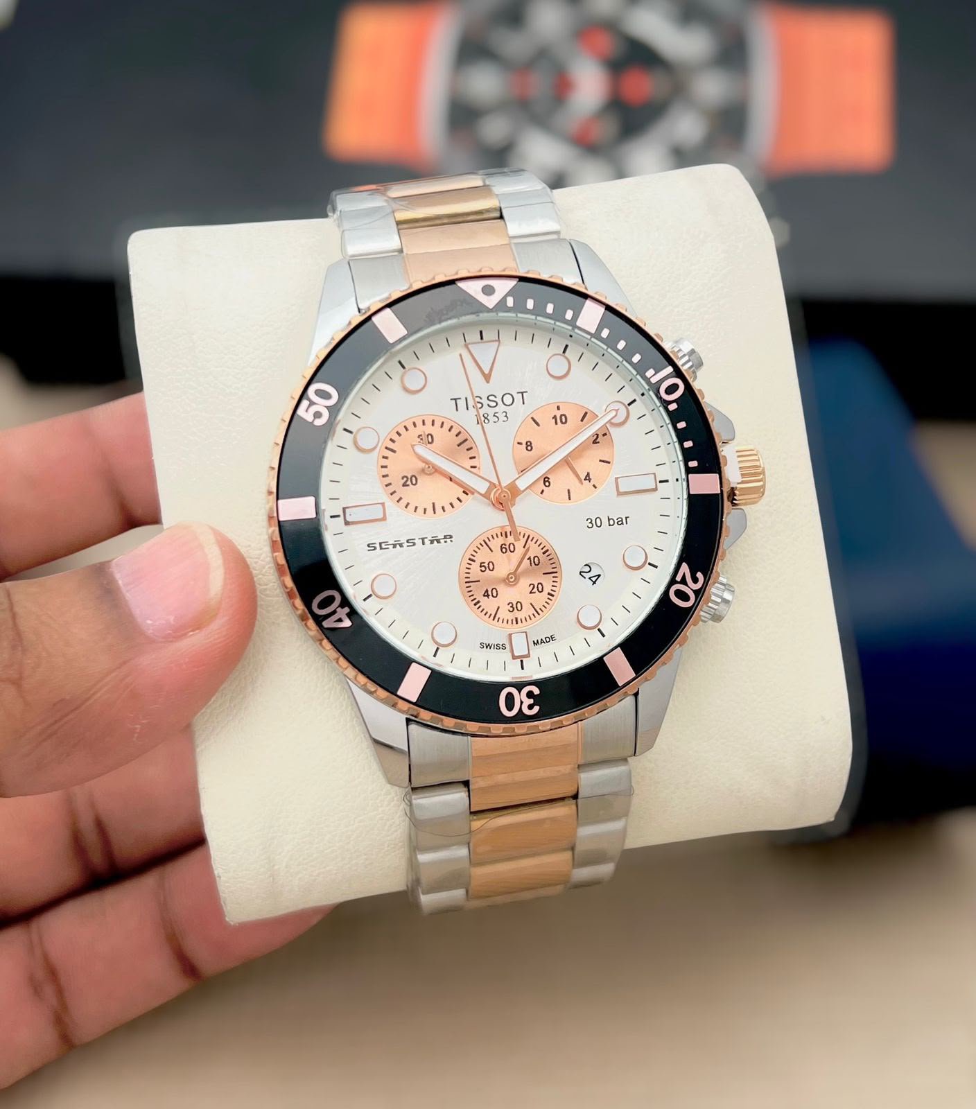 Tissott - 1853 chronograph - Image 2