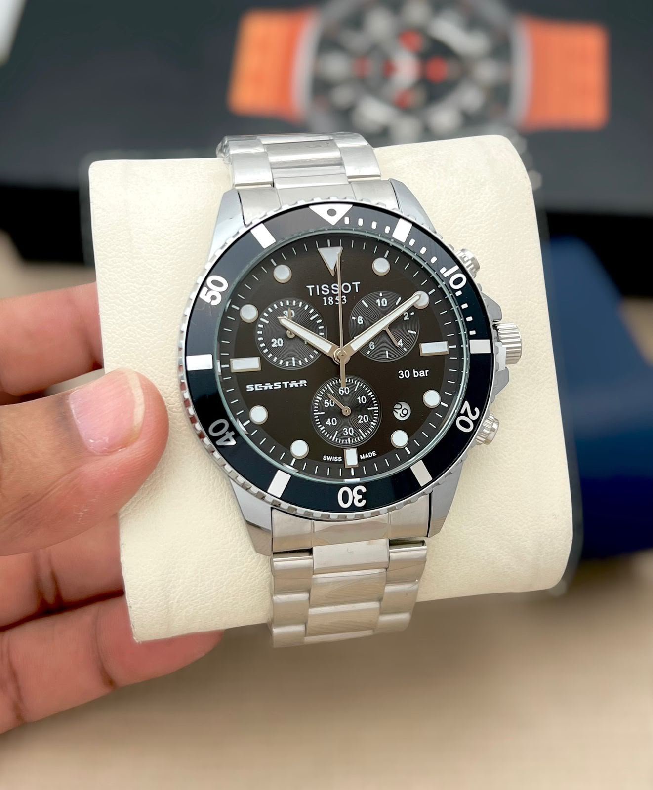 Tissott - 1853 chronograph - Image 3