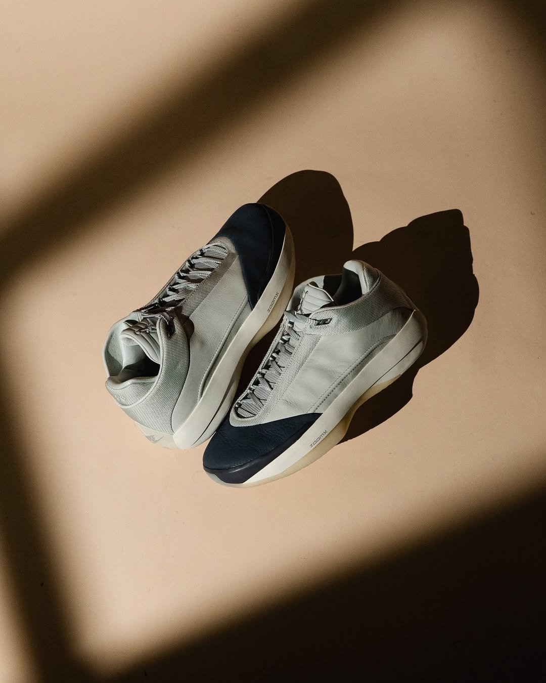 Nikee Air Jordaan 40 Wolf Grey Navy - Image 6