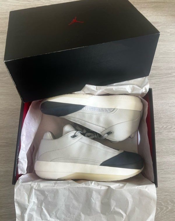 Nikee Air Jordaan 40 Wolf Grey Navy - Image 8