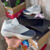 Nikee Air Jordaan 40 Wolf Grey Navy