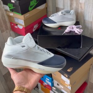 Nikee Air Jordaan 40 Wolf Grey Navy