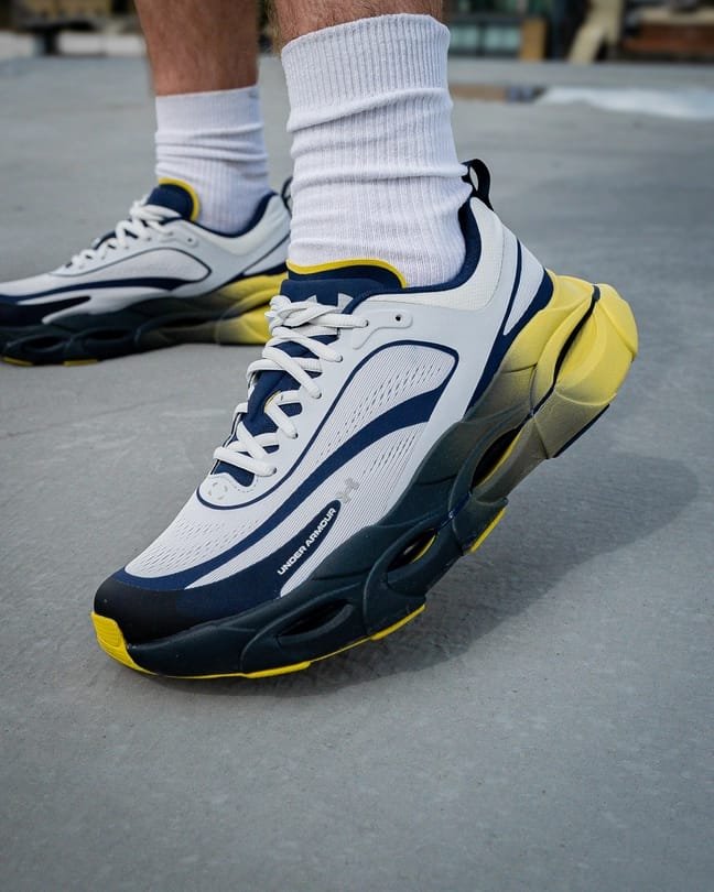 Underr Armourr - Halo RacerWashed Navy Yellow Shade - Image 2