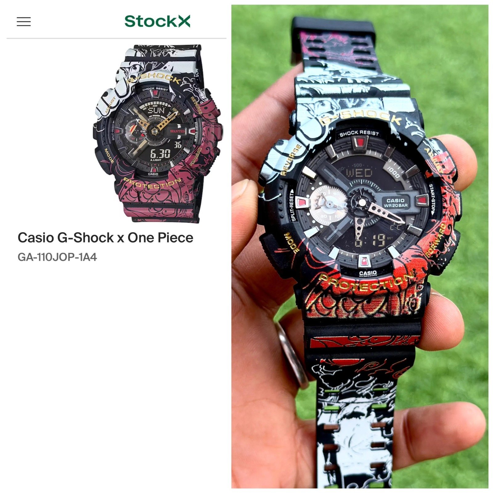 CASIOO G-SHOCKK X ONE PIECE LIMITED EDITION - Image 4